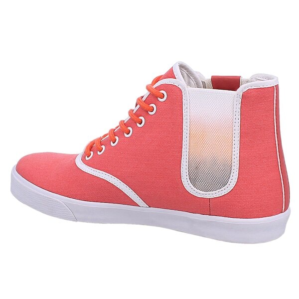 Damskie trampki LACOSTE HELLESDON DDP 725lew4003f50 kolor różowy