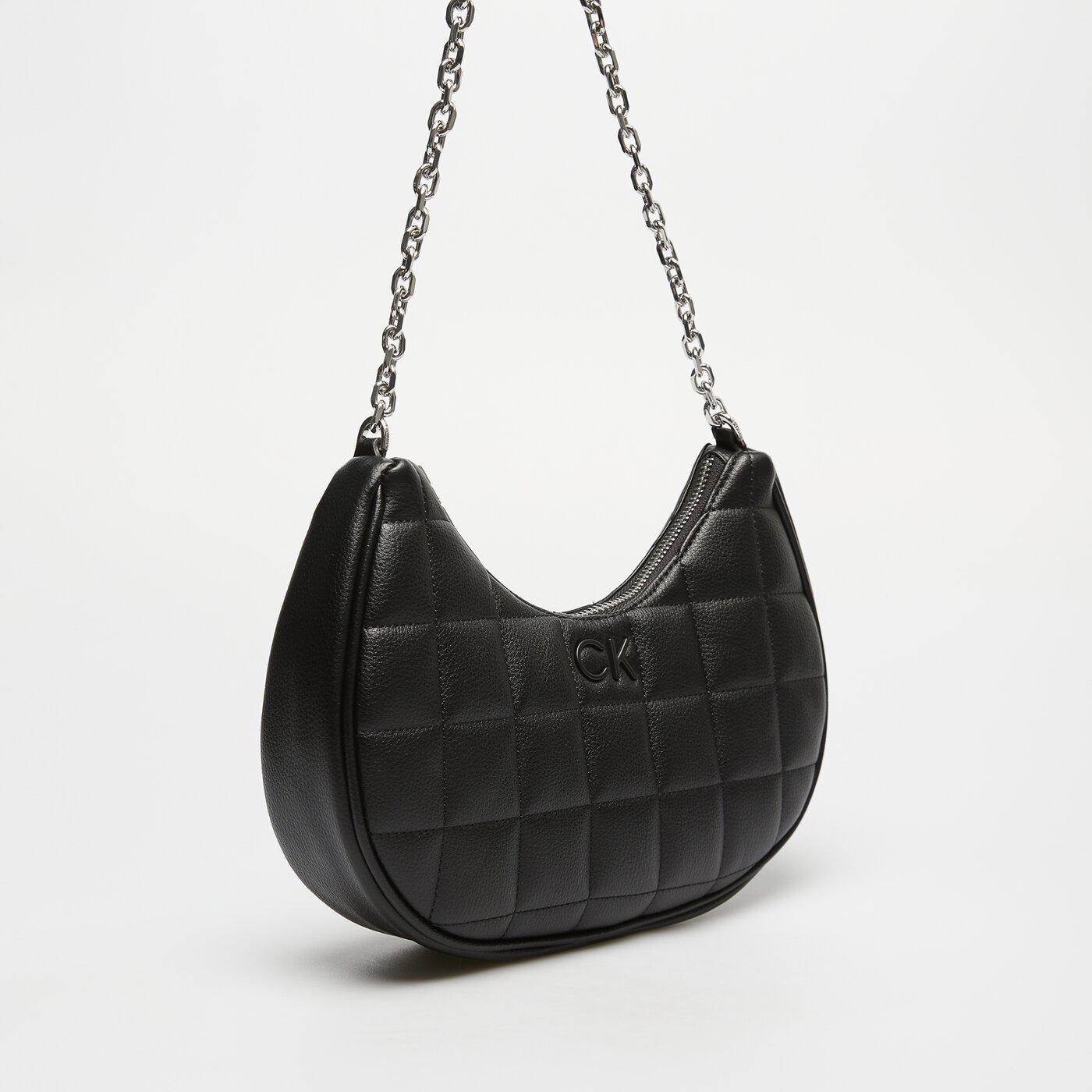 Damska torebka CALVIN KLEIN TOREBKA SQUARE QUILT CHAIN SHOULDER BAG k60k612018beh kolor czarny