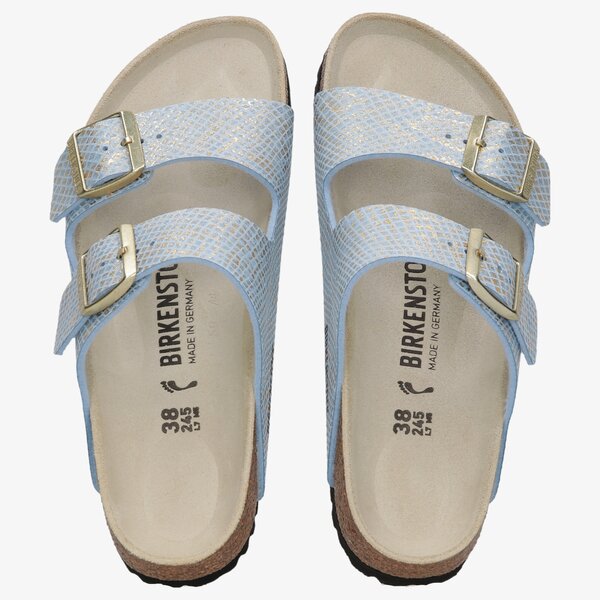 Damskie klapki BIRKENSTOCK ARIZONA  1021463 kolor niebieski