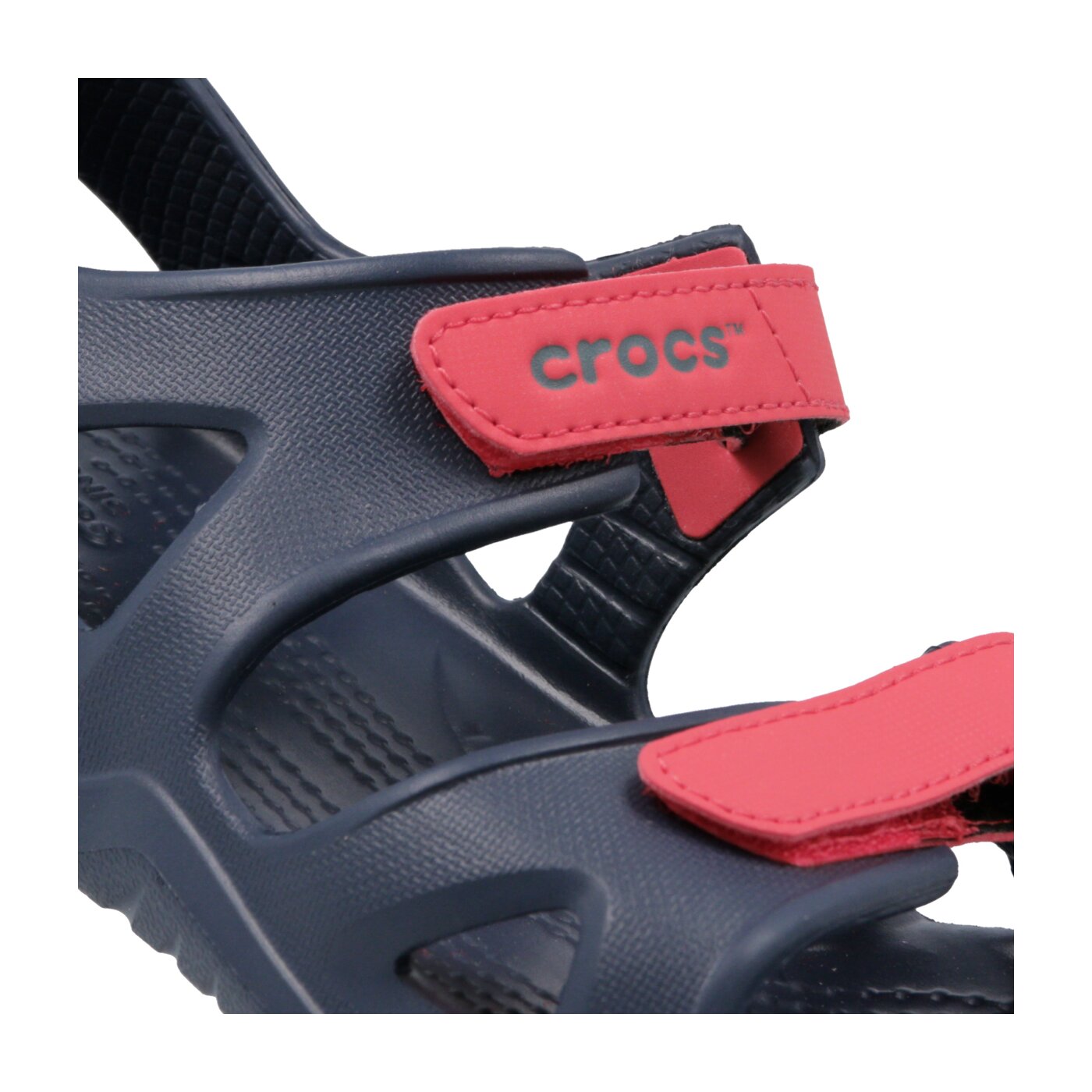 Dziecięce sandały / klapki CROCS SWIFTWATER RIVER SANDAL K 2049884bai kolor granatowy