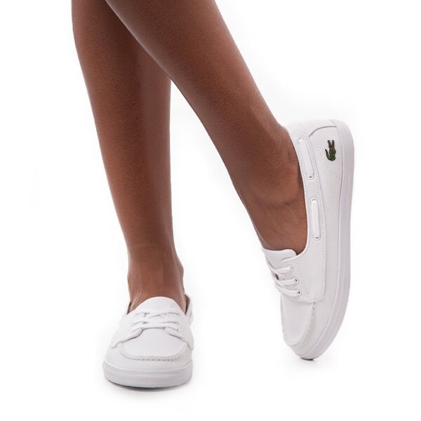 Damskie trampki LACOSTE ZIANE DECK RES 729spw103021g kolor biały