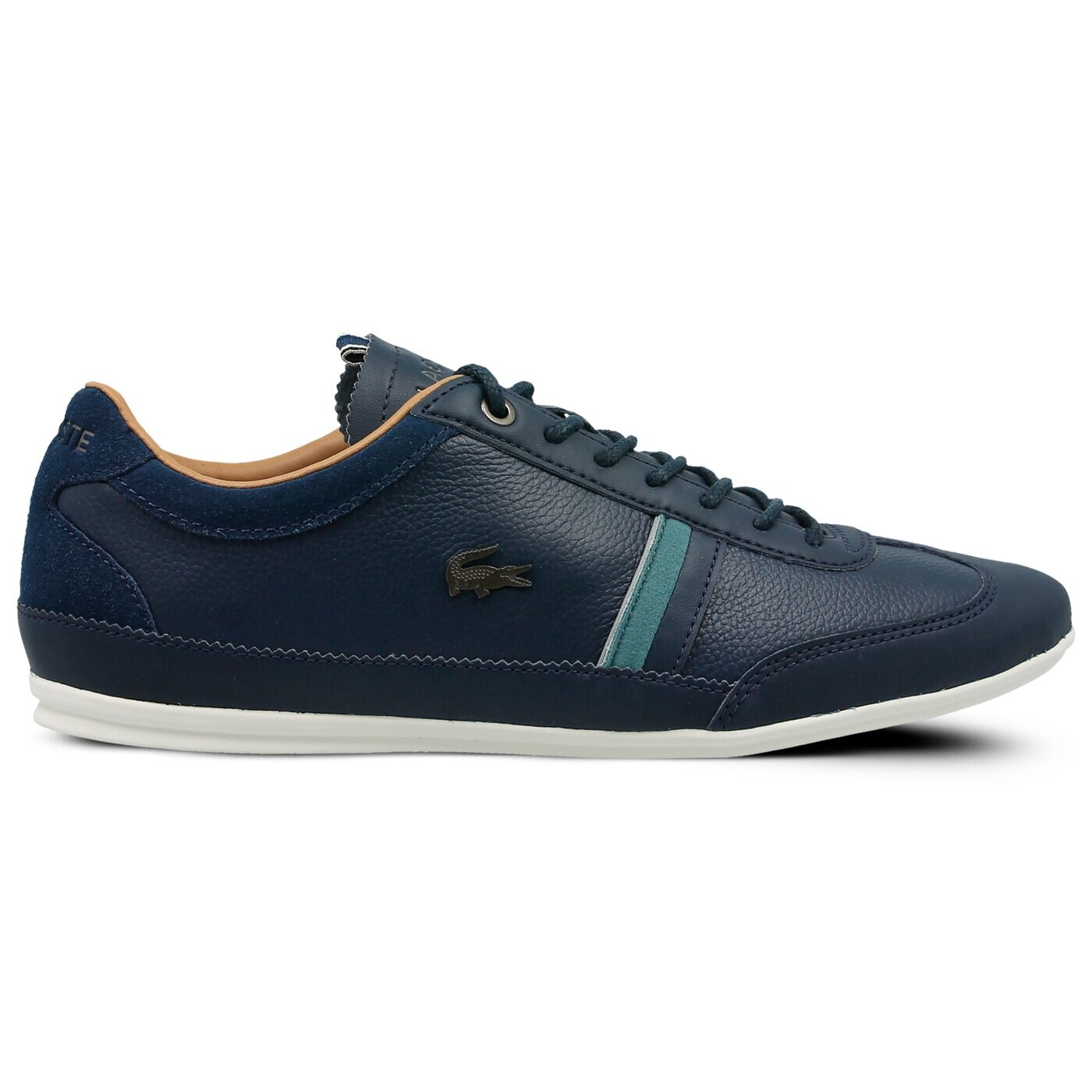 Męskie sneakersy (buty) LACOSTE MISANO 118 1 735cam00802s3 kolor granatowy