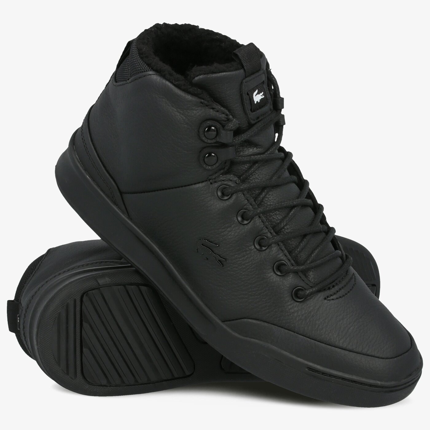 Męskie sneakersy (buty) LACOSTE EXPLORATEUR THERMO 4191 CMA 738cma000502h kolor czarny