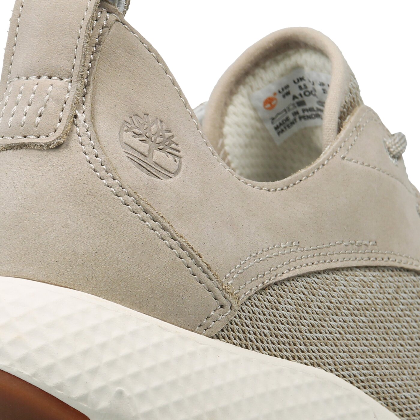 Męskie sneakersy (buty) TIMBERLAND FLYROAM F/L OXFORD  ca1oc6 kolor beżowy