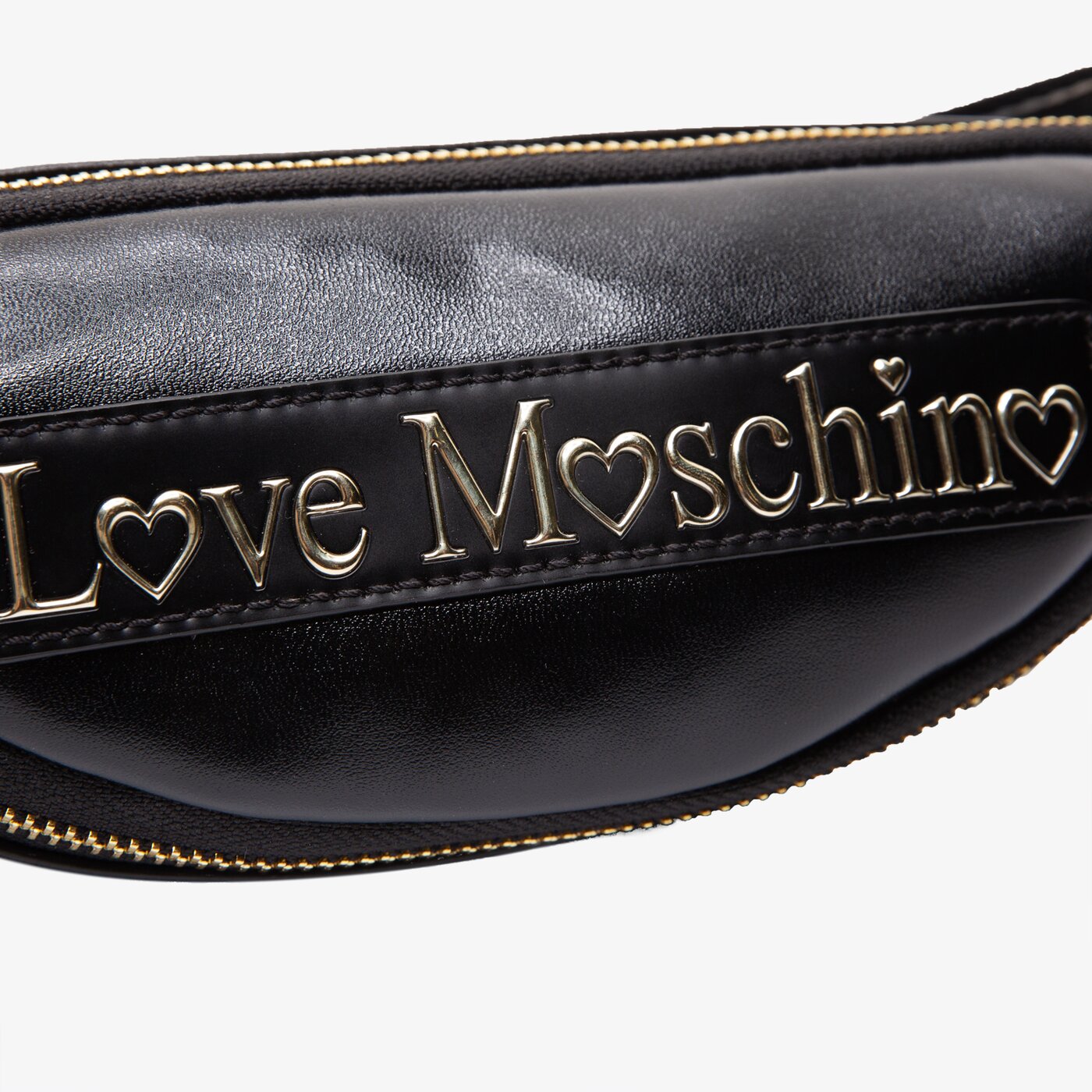 Damska nerka / saszetka LOVE MOSCHINO TOREBKA NEW SHINY QUILTED jc4206pp0aka0000 kolor czarny