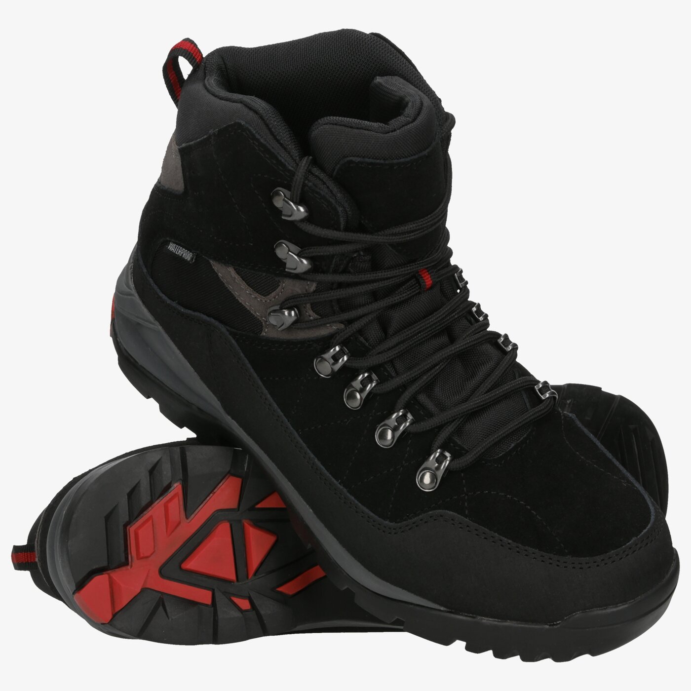 Męskie buty outdoor (trekkingowe) SYMBIOSIS SAASTAL symo219002 kolor czarny