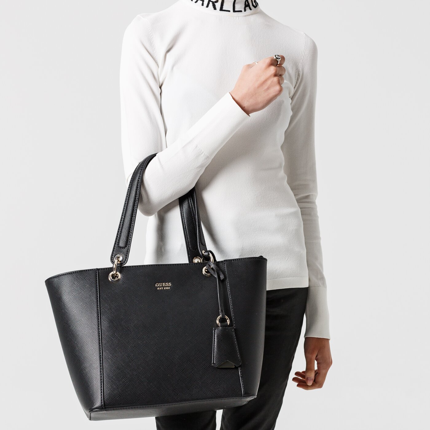 Damska torebka GUESS TOREBKA KAMRYN TOTE hwsa6691230bla kolor czarny