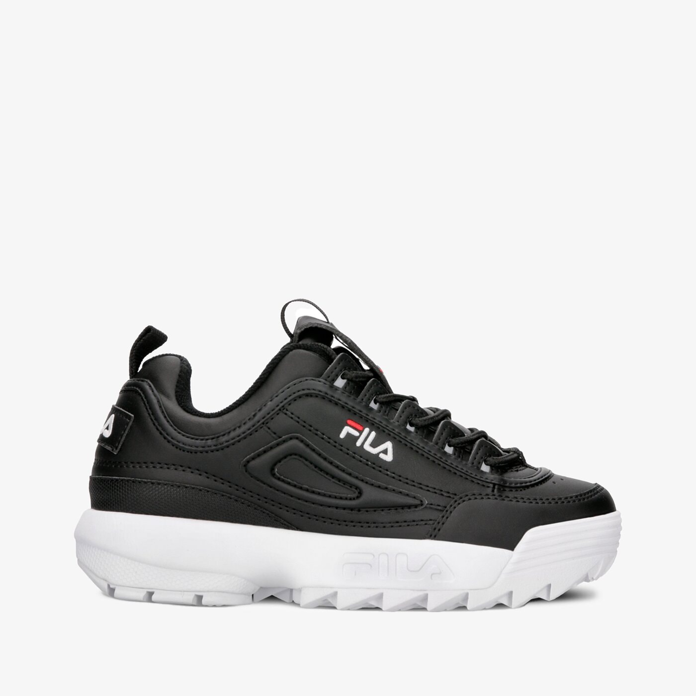 Damskie sneakersy (buty) FILA DISRUPTOR LOW WMN 101030225y kolor czarny