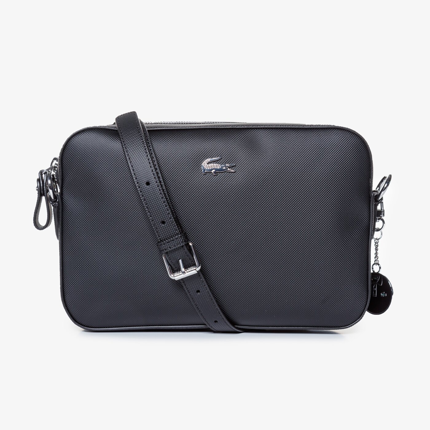Damska torebka LACOSTE TOREBKA SQUARE CROSSOVER BAG nf2771dc000 kolor czarny