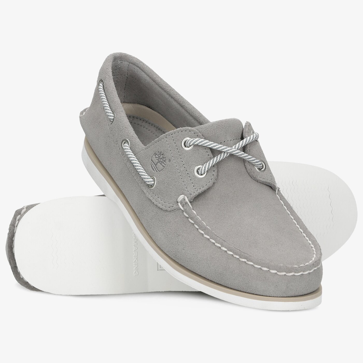 Męskie mokasyny TIMBERLAND CLASSIC BOAT 2 EYE tb0a43w10851 kolor szary