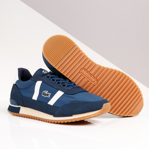 Męskie sneakersy (buty) LACOSTE PARTNER RETRO 319 1 SMA 738sma0006j18 kolor granatowy