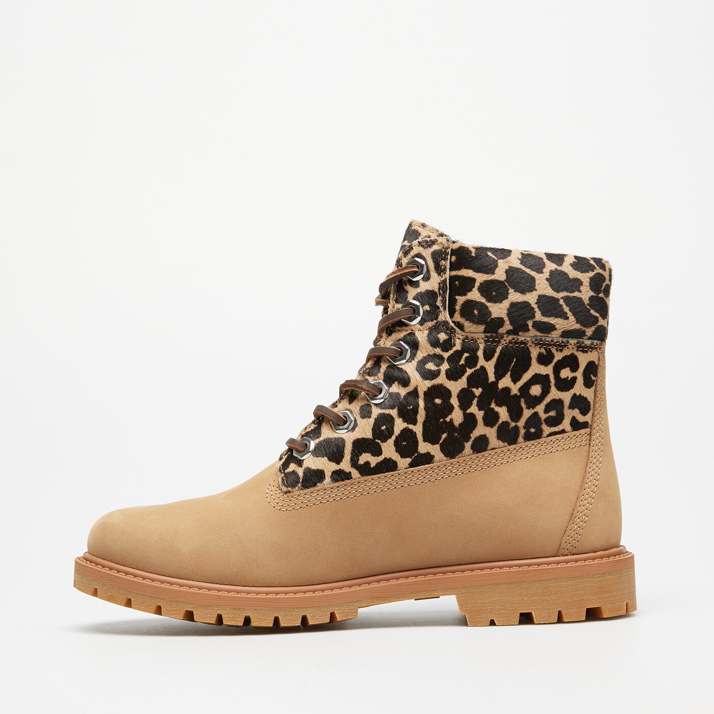 Damskie buty za kostkę TIMBERLAND PREMIUM 6 INCH LACE UP BOOT tb0a5m5nen31 kolor brązowy