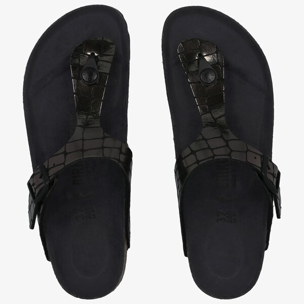 Damskie klapki BIRKENSTOCK GIZEH  1016421 kolor czarny