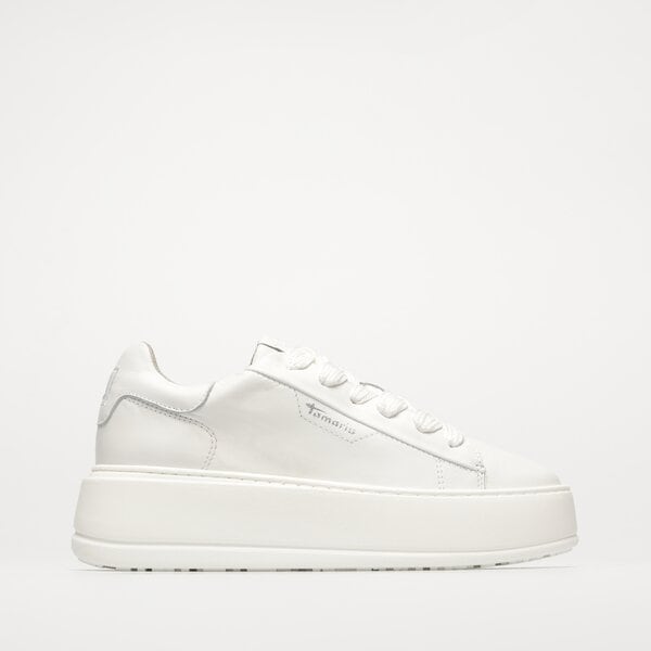Damskie sneakersy (buty) TAMARIS SNEAKERS PLATFORM 2381220117 kolor biały