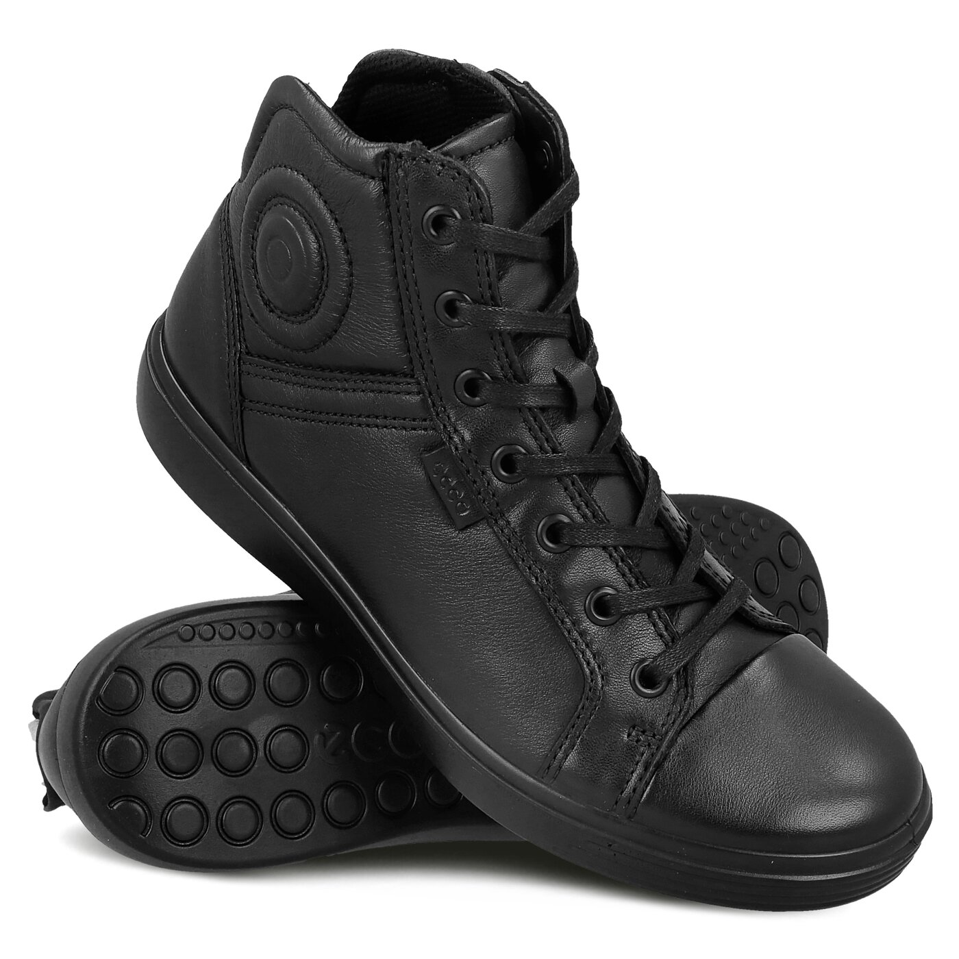 Dziecięce buty za kostkę ECCO S7 TEEN 78000351052 kolor czarny