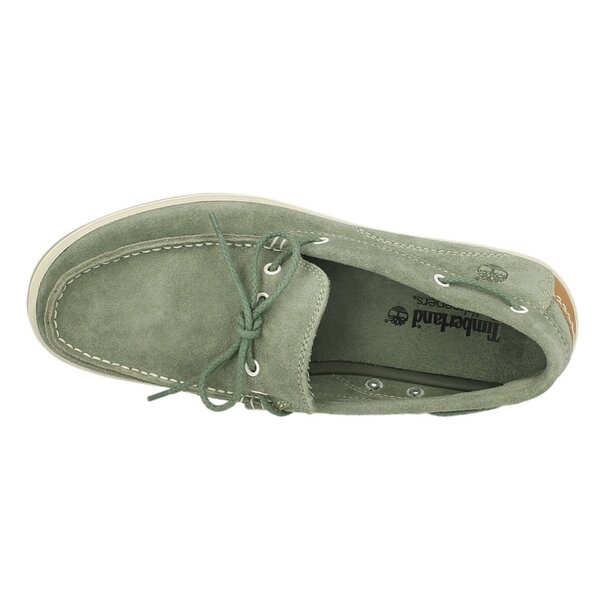 Męskie mokasyny TIMBERLAND EK CASCO BAY1 EYE 5234a kolor zielony