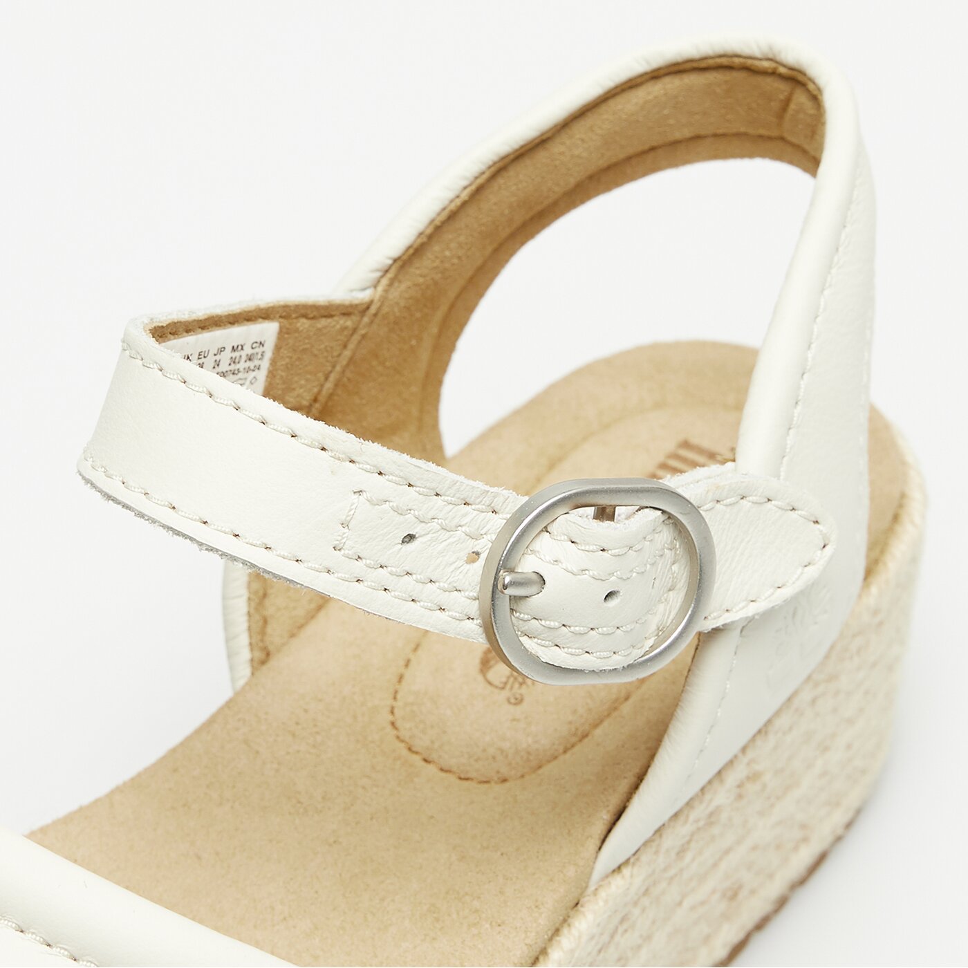 Damskie sandały TIMBERLAND SANTORINI SUN BACKSTRAP SANDAL tb0a4168etd1 kolor biały