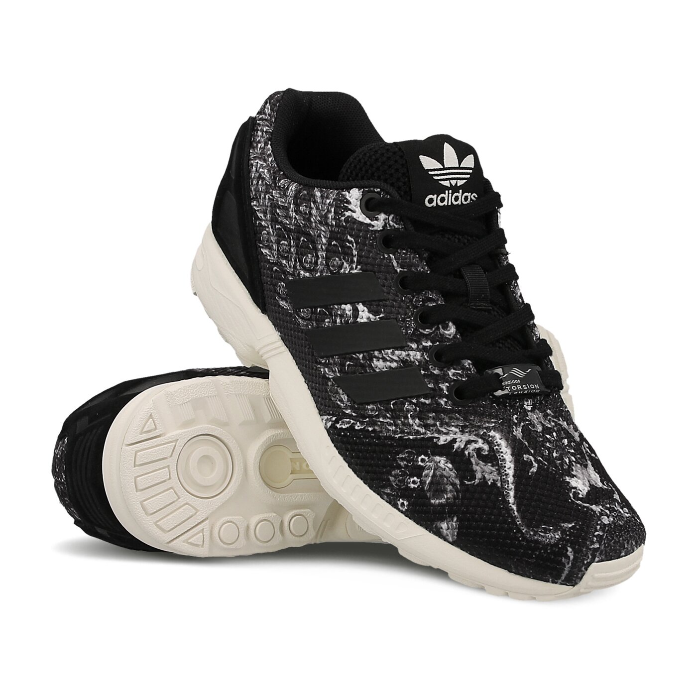 Damskie sneakersy (buty) ADIDAS ZX FLUX W  s76592 kolor czarny