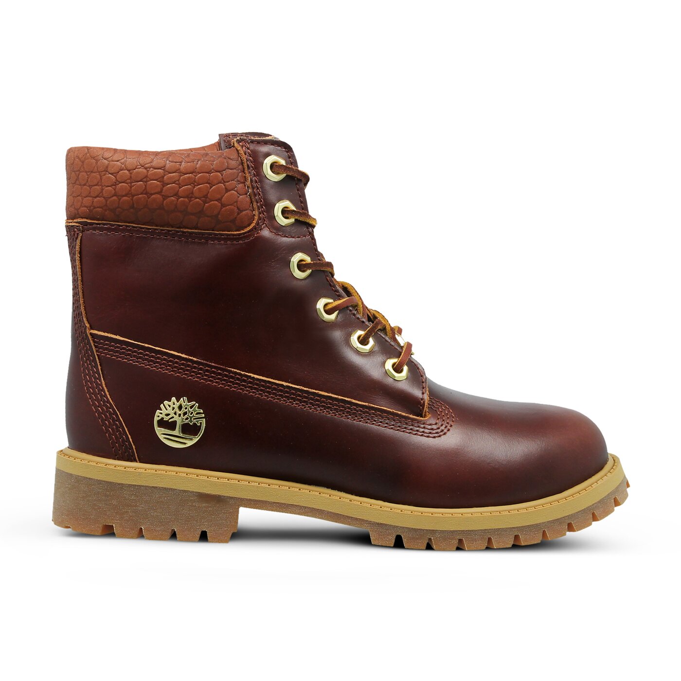 Dziecięce trapery TIMBERLAND PREMIUM 6 INCH WP BOOT  a1pld kolor brązowy