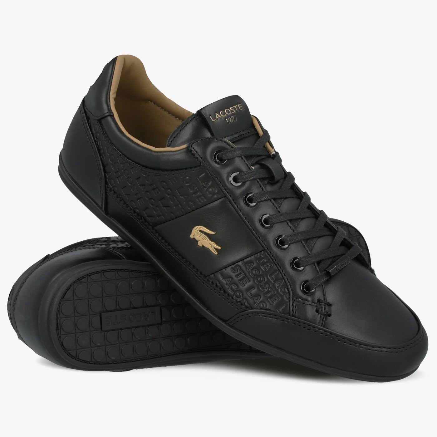 Męskie sneakersy (buty) LACOSTE CHAYMON 120 6 US CMA 739cma00511v7 kolor czarny