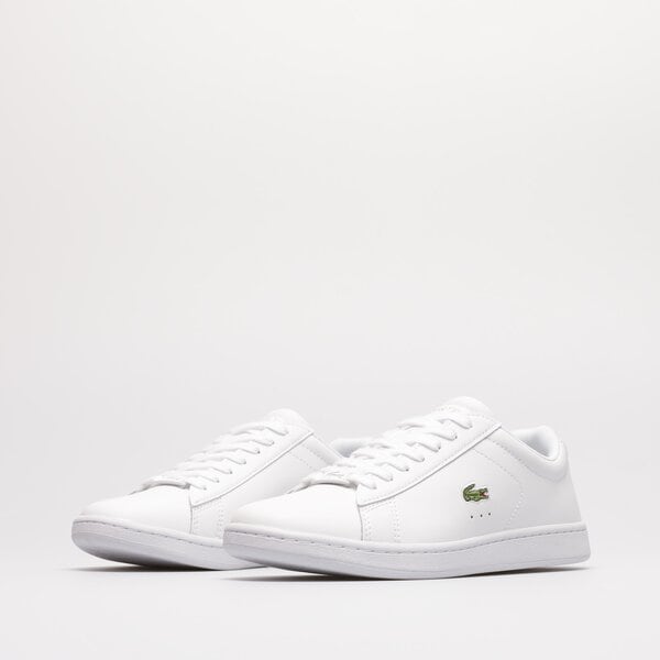 Damskie sneakersy (buty) LACOSTE CARNABY EVO 0722 1 SFA 743SFA00141Y9 743sfa00141y9 kolor biały