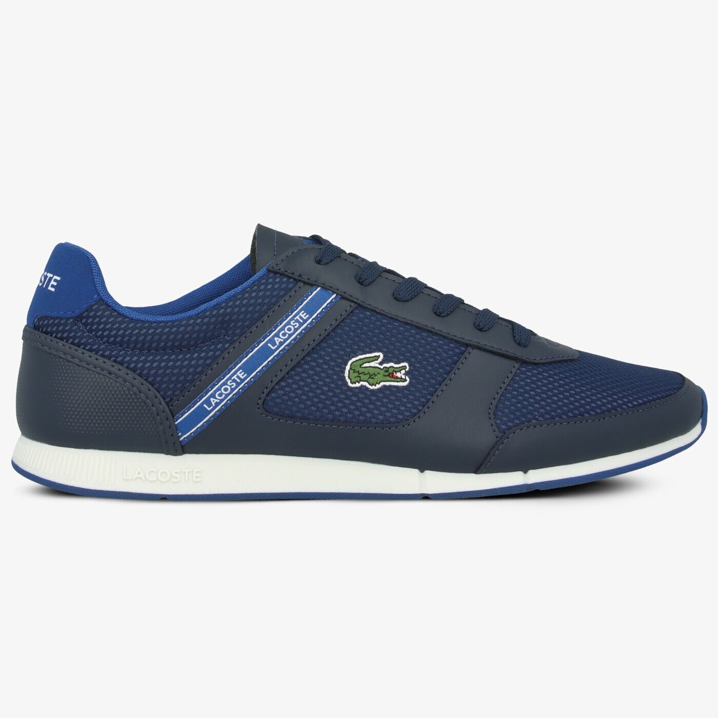 Męskie sneakersy (buty) LACOSTE MENERVA SPORT 120 1 CMA 739cma0015nv1 kolor granatowy