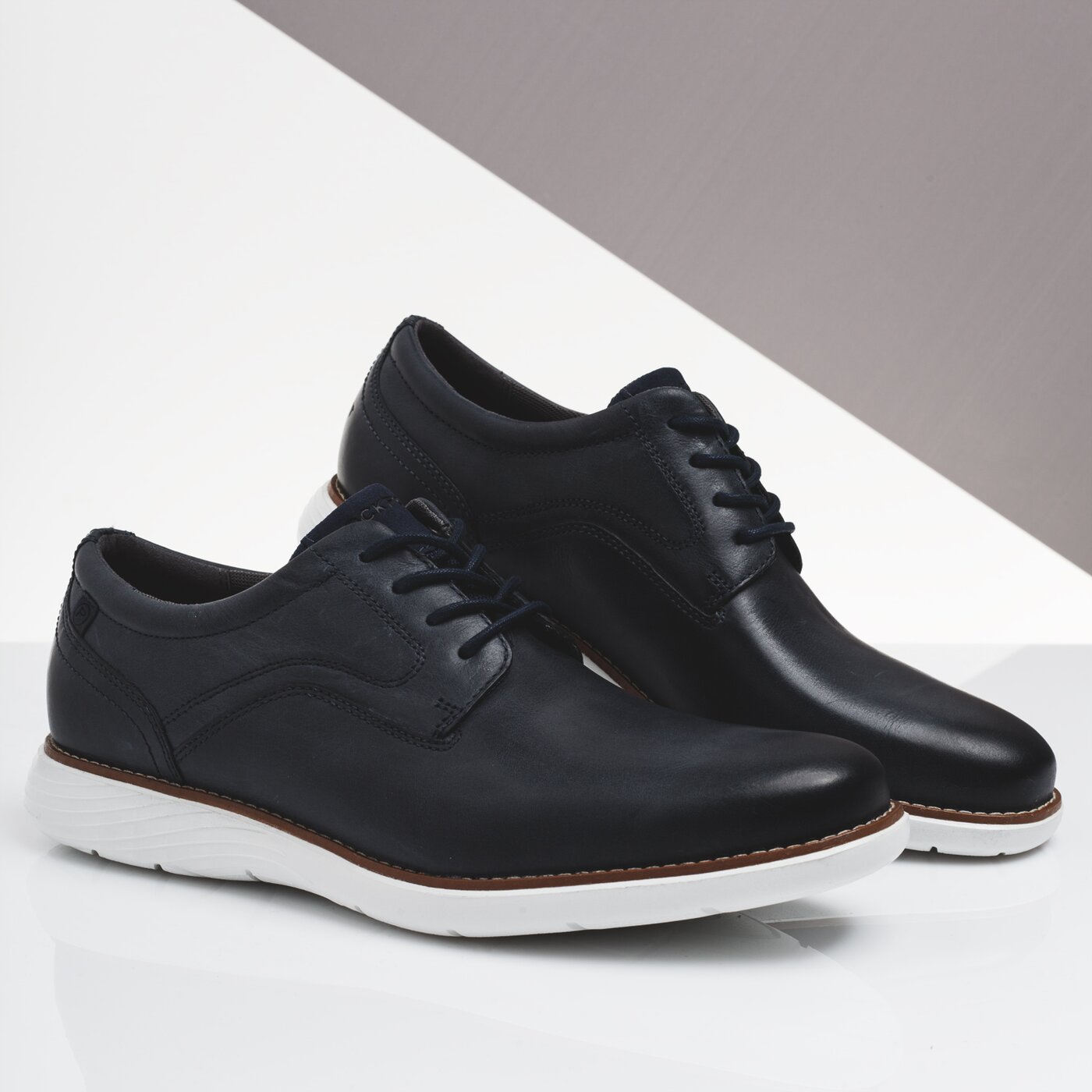 Męskie półbuty ROCKPORT GARETT ch5002 kolor granatowy