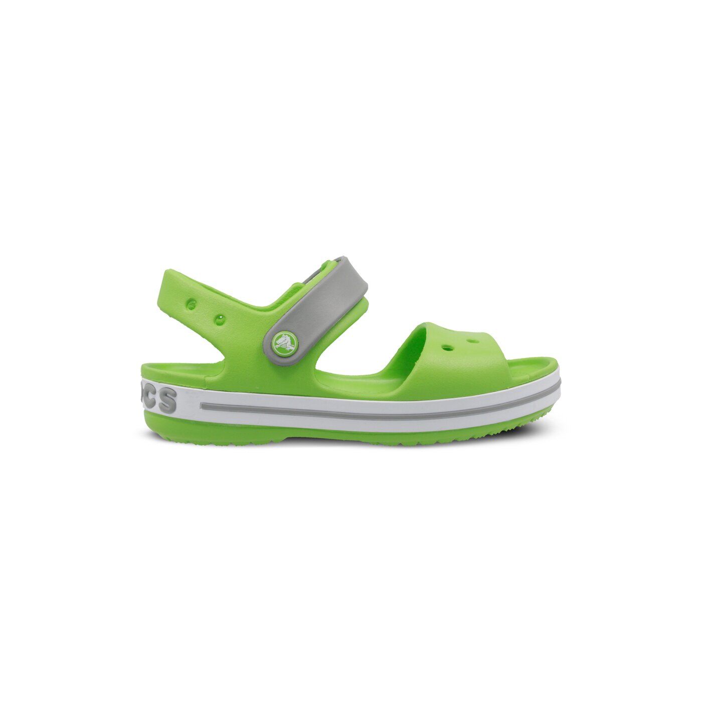 Dziecięce sandały / klapki CROCS CROCBAND SANDAL KIDS 128563k9i kolor zielony