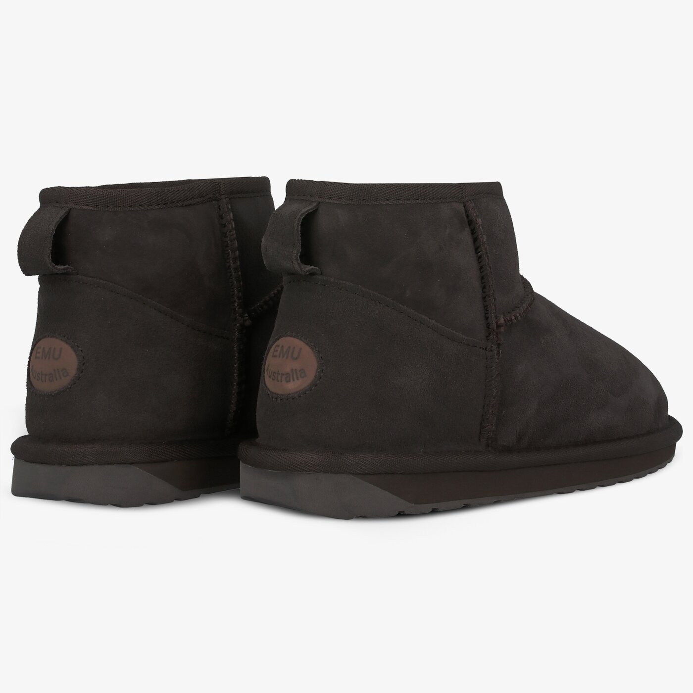 Damskie botki / sztyblety EMU AUSTRALIA STINGER MICRO  w10937chocolate kolor brązowy