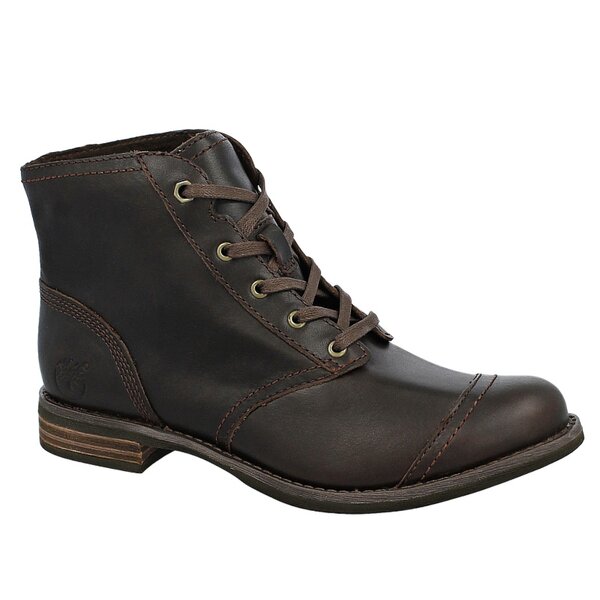Damskie botki / sztyblety TIMBERLAND SAVIN HILL FTW  8553a kolor brązowy