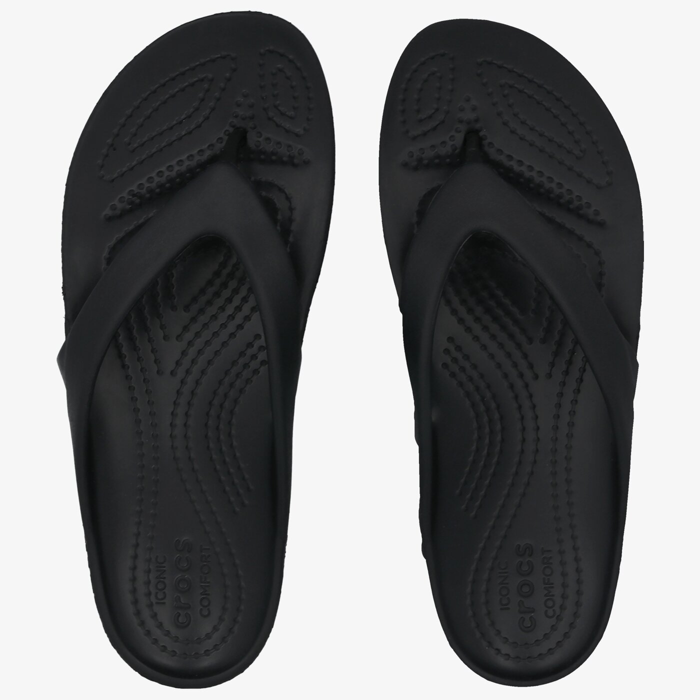 Damskie klapki CROCS KADEE II FLIP 202492001 kolor czarny