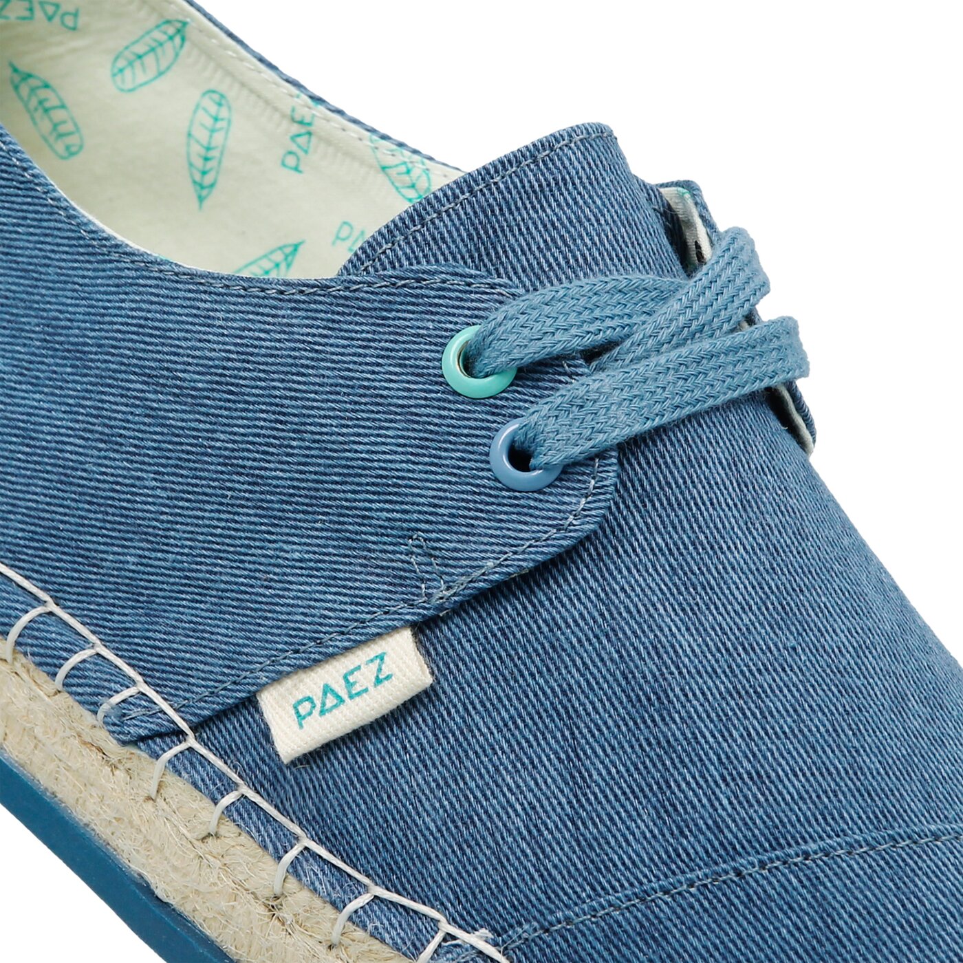 Damskie espadryle PAEZ LITE BLUE 1832904s25-300 kolor niebieski