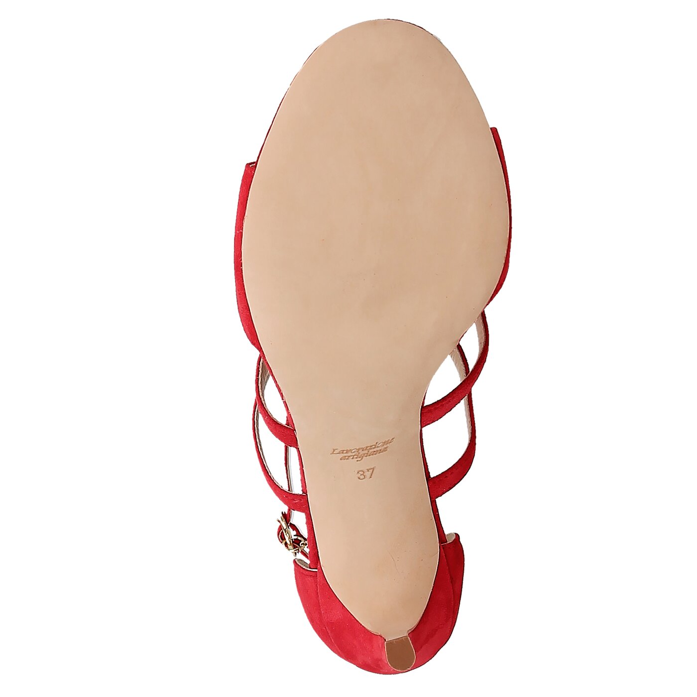 Damskie sandały SYMBIOSIS FELICITY SANDALS  721134 kolor czerwony