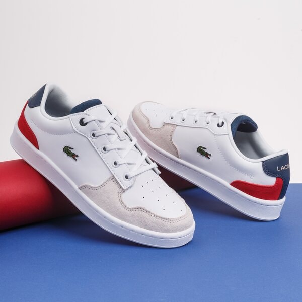 Dziecięce sneakersy (buty) LACOSTE MASTERS CUP 120 2 SUJ 739suj0010407 kolor biały