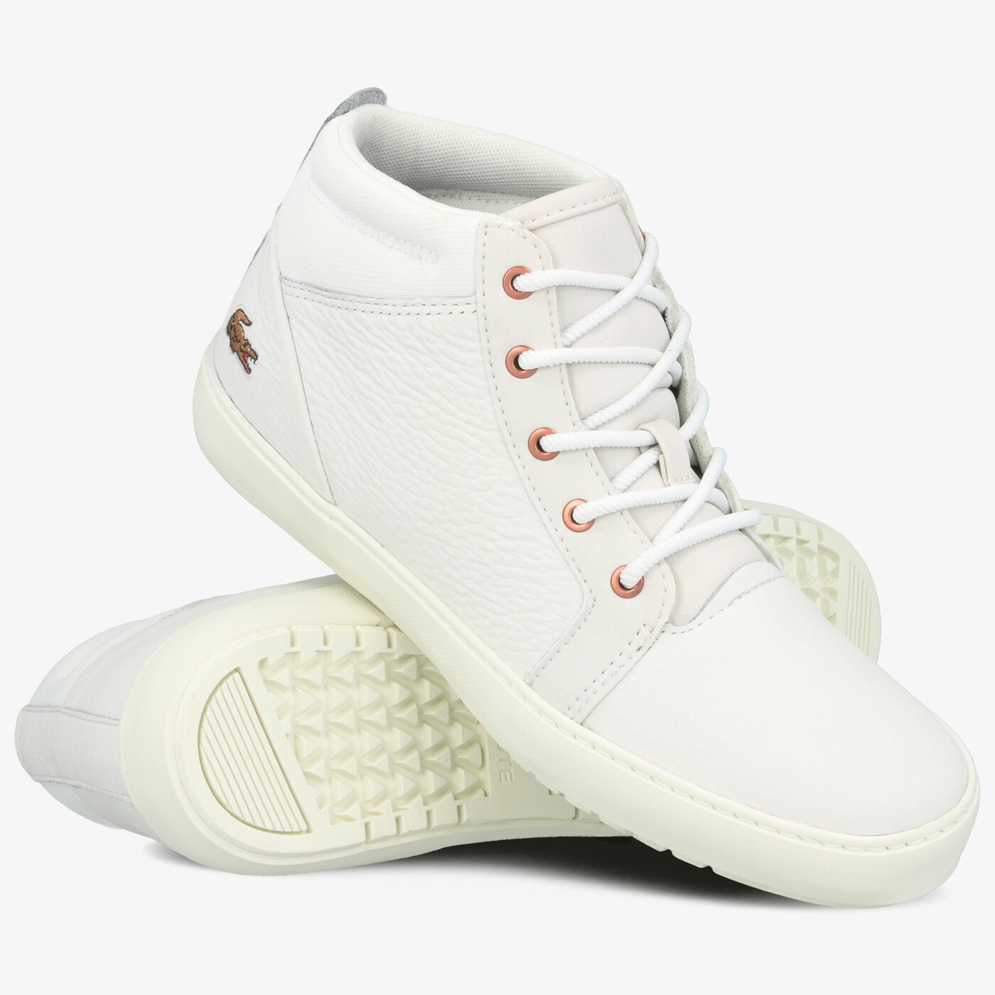 Damskie trampki LACOSTE AMPTHILL 319 2 CFA 738cfa004318c kolor biały