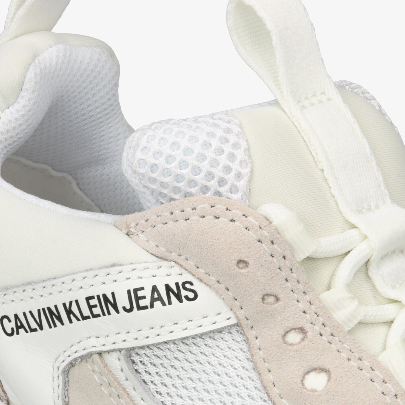 Damskie sneakersy (buty) CALVIN KLEIN MAYA r0802100 kolor biały