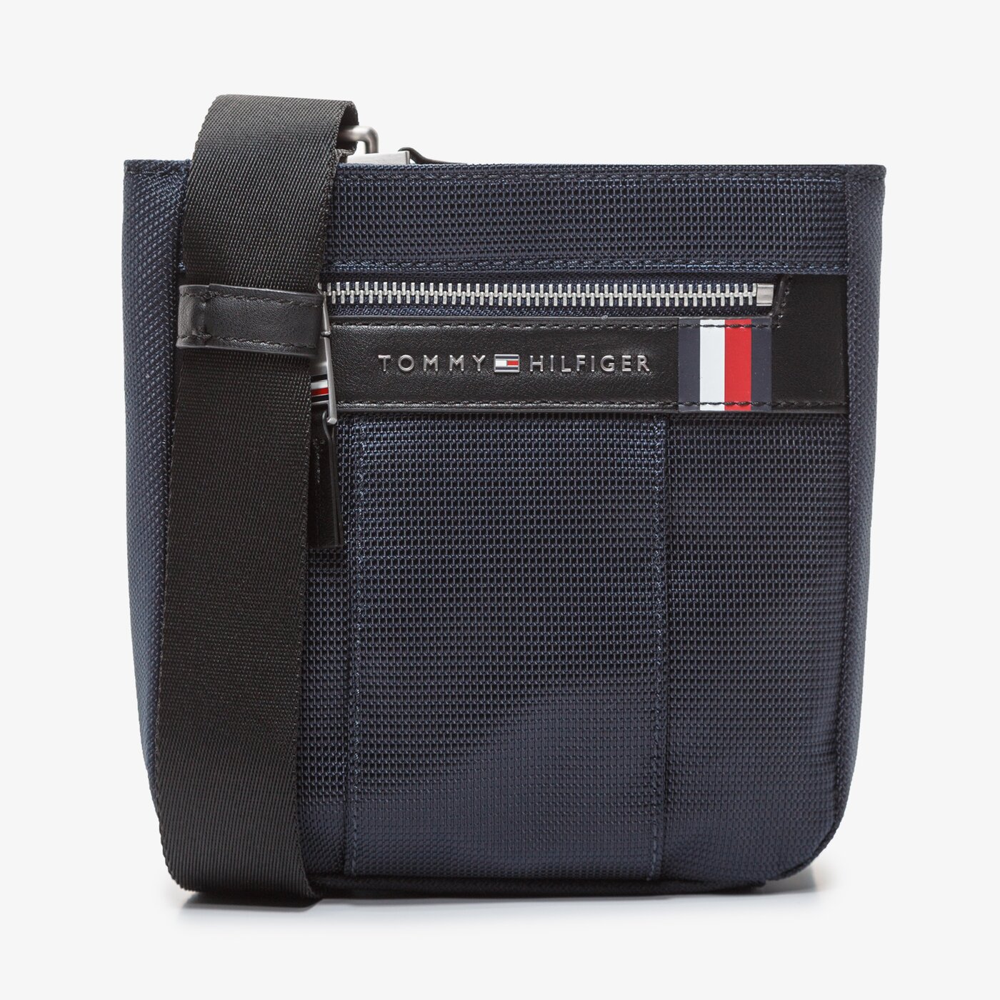 TOMMY HILFIGER TORBA ELEVATED NYLON MINI CROSSOVER am0am05811cjm kolor granatowy