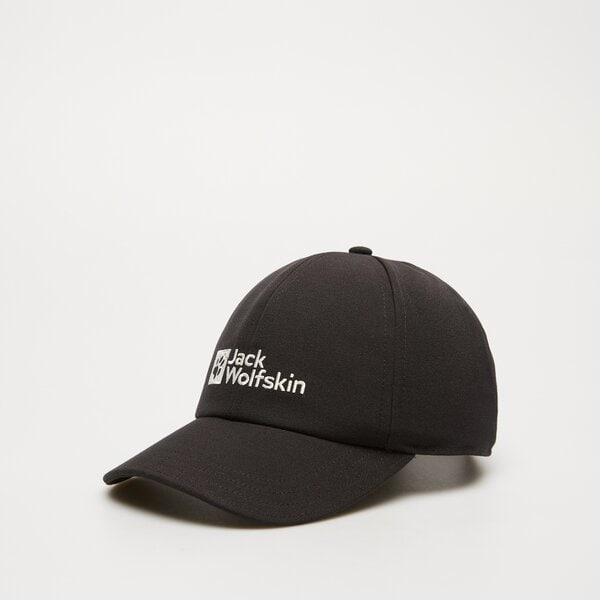 Damska czapka z daszkiem JACK WOLFSKIN CZAPKA BASEBALL CAP 19006756000 kolor czarny