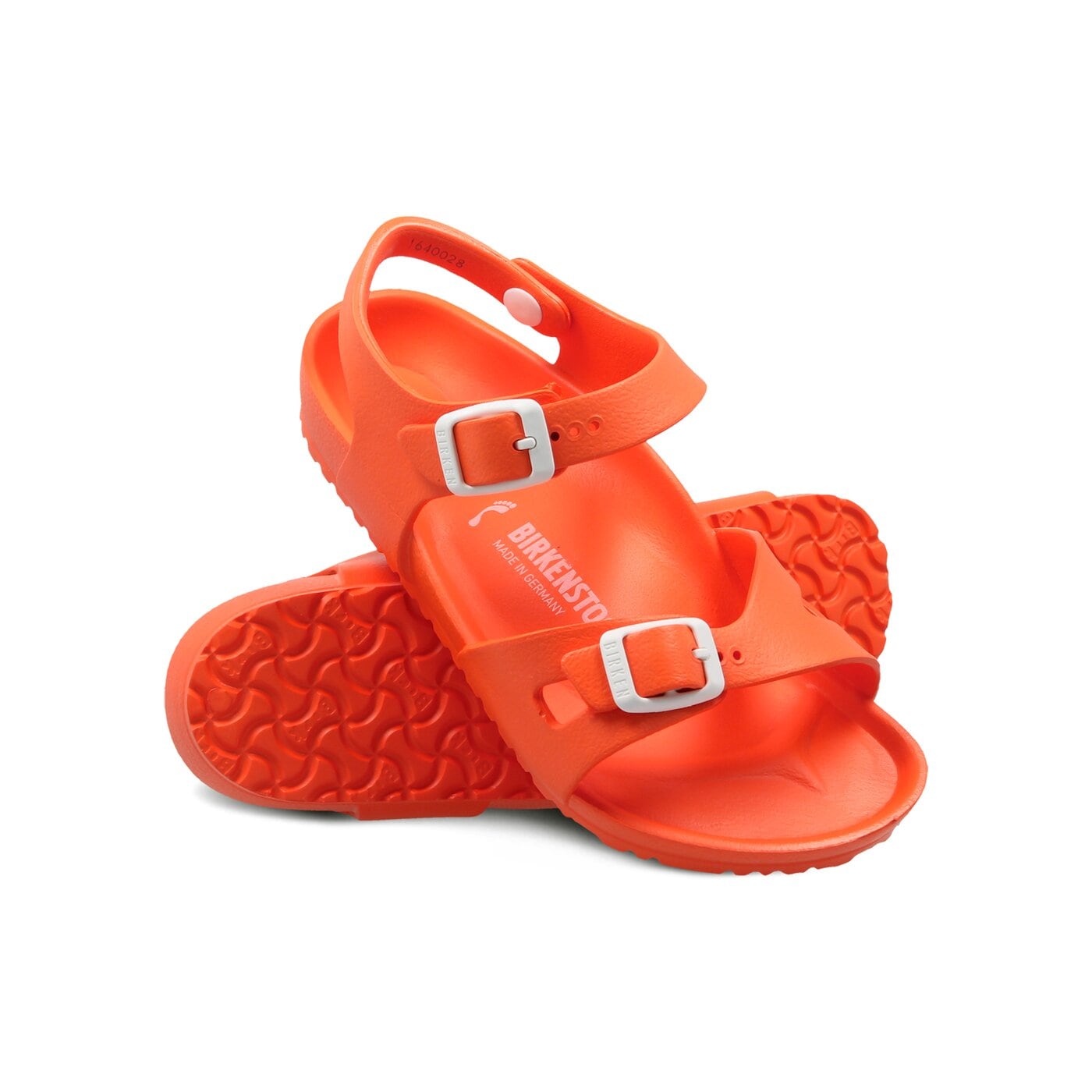 Dziecięce sandały / klapki BIRKENSTOCK RIO KIDS EVA 1003537 kolor pomarańczowy