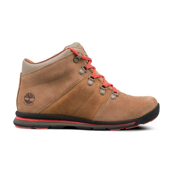 Dziecięce buty outdoor / trekkingowe TIMBERLAND GT RALLY MID WP a1rot kolor brązowy