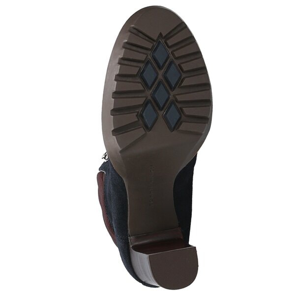 Damskie botki / sztyblety TOMMY HILFIGER I1285LEEN 13C1 fw56821516403 kolor granatowy