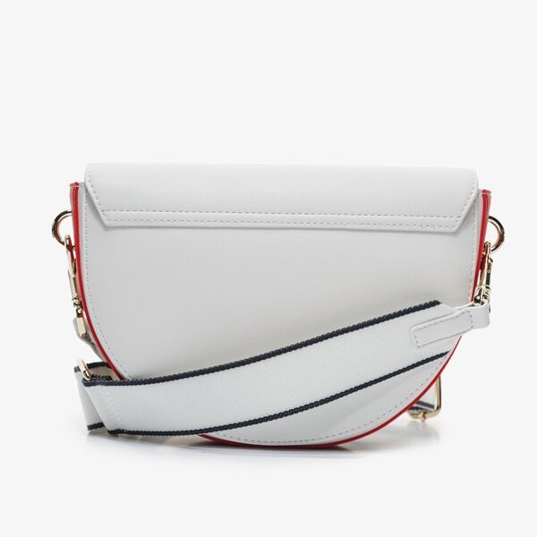 Damska torebka TOMMY HILFIGER TOREBKA STAPLE SADDLE aw0aw08226yaf kolor biały