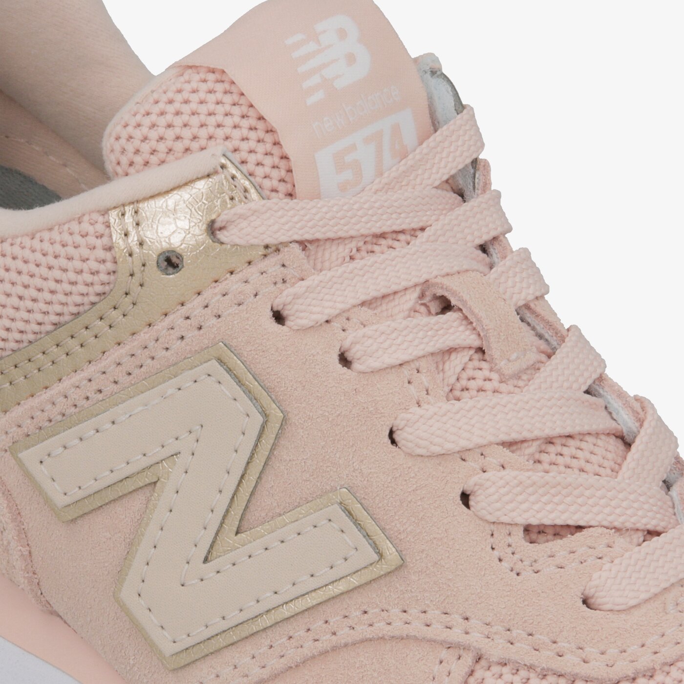 Damskie sneakersy (buty) NEW BALANCE WL574MEC wl574mec kolor różowy