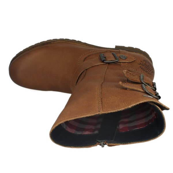 Damskie kozaki TOMMY HILFIGER ELINA 1A  en56816054606 kolor brązowy