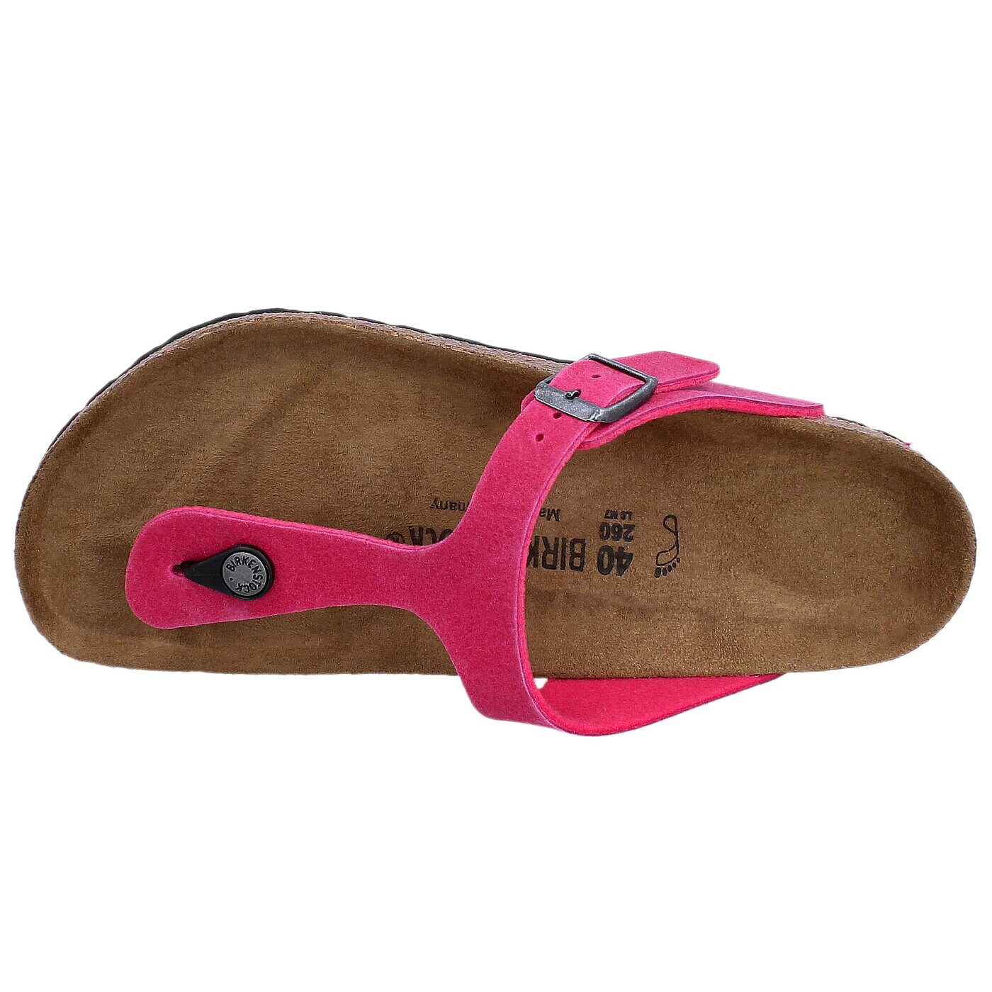 Damskie klapki BIRKENSTOCK GIZEH  847651 kolor różowy