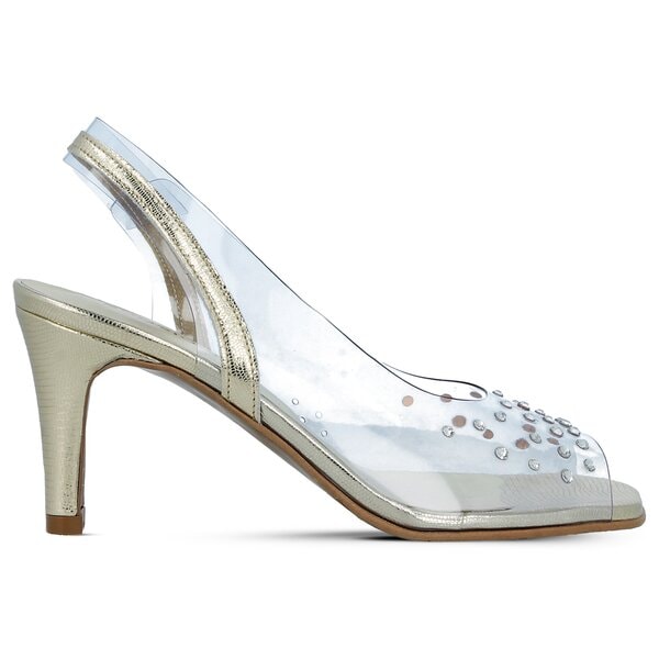 Damskie sandały SYMBIOSIS VICKY SANDALS  sywc218005 kolor złoty