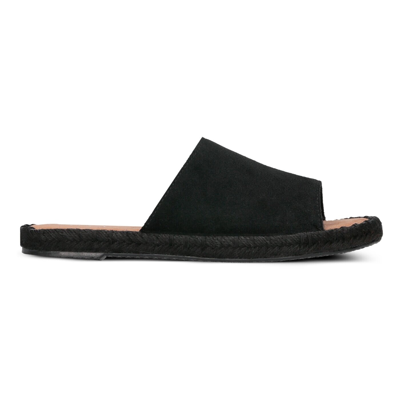 Damskie klapki TOMS SUEDE WOMEN'S CLARITA 10011822 kolor czarny