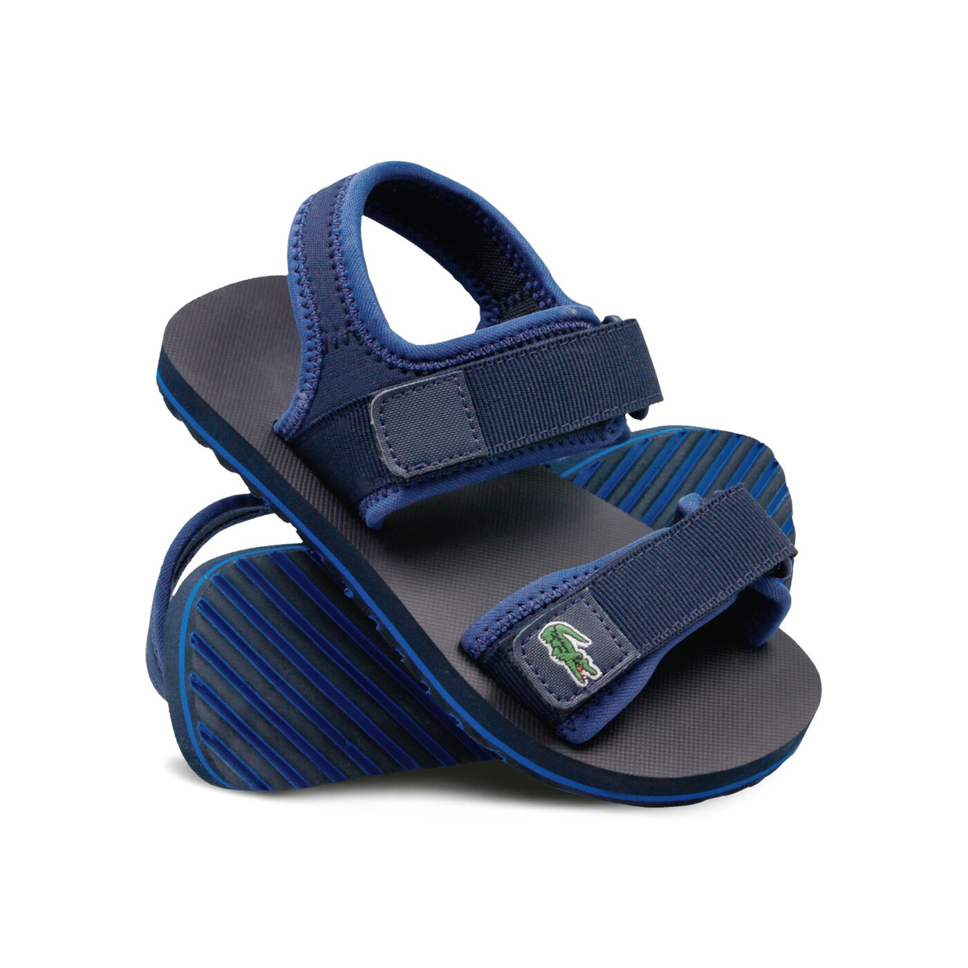 Dziecięce sandały / klapki LACOSTE SOL 119 1 CUC 737cuc0022nv1 kolor granatowy