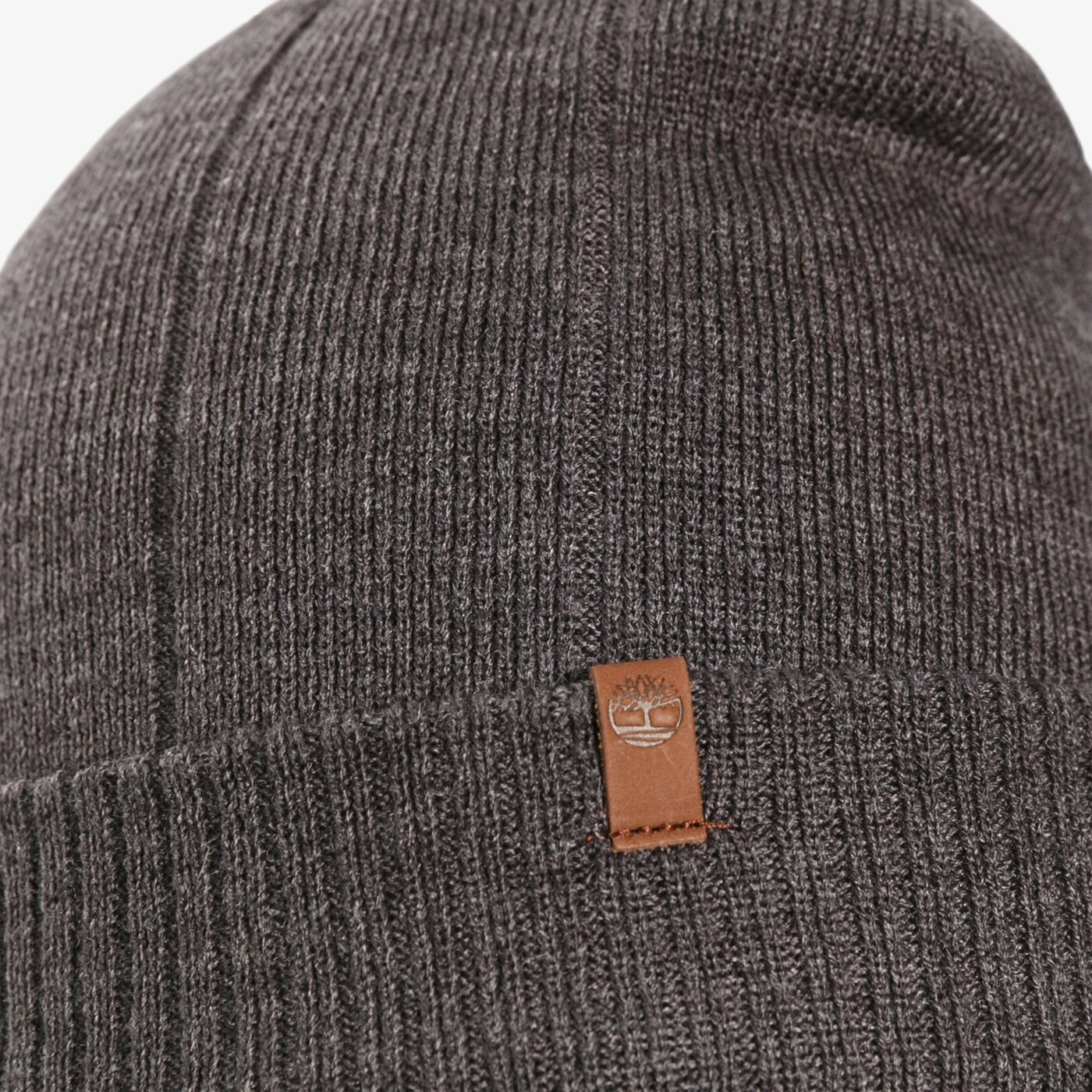 Męska czapka zimowa TIMBERLAND CZAPKA ZIMOWA HEATHERED RIBBED BEANIE tb0a1egy0101 kolor szary