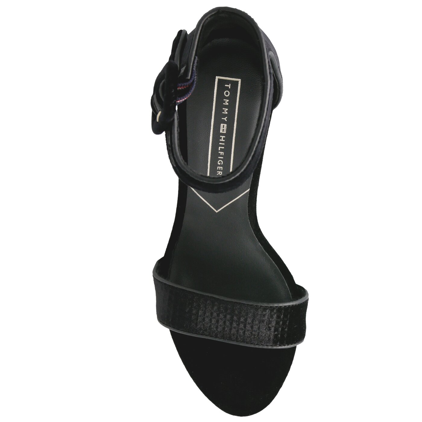 Damskie sandały TOMMY HILFIGER SHATILA 9D fw0fw03686990 kolor czarny